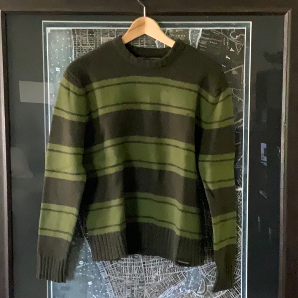 Abercrombie Mens Wool Sweater Large